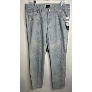 NEW XOXO LOVE CRUISE LIFESTYLE Women's Pants Blue Animal‎ Print SIZE 11/12